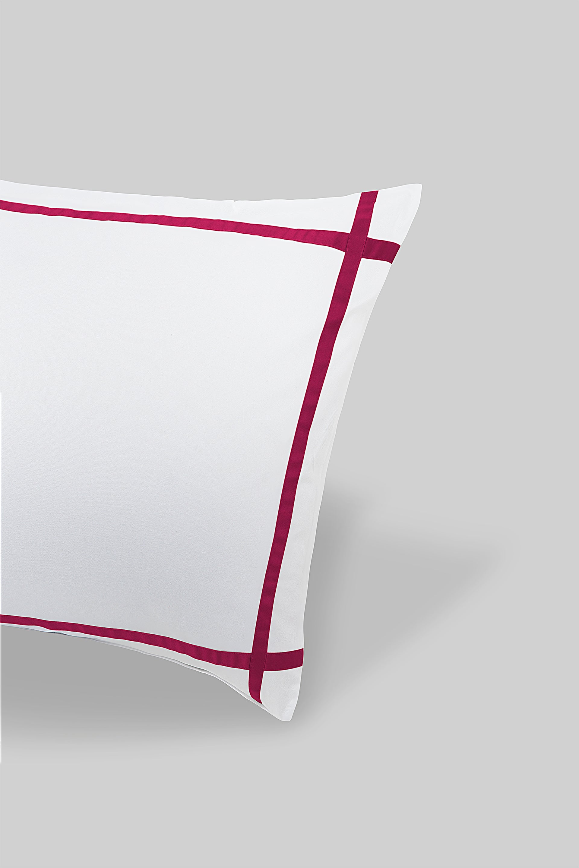 Design 27 Premium Bettwäsche Magenta – Detailansicht Bettbezug nachtstudio