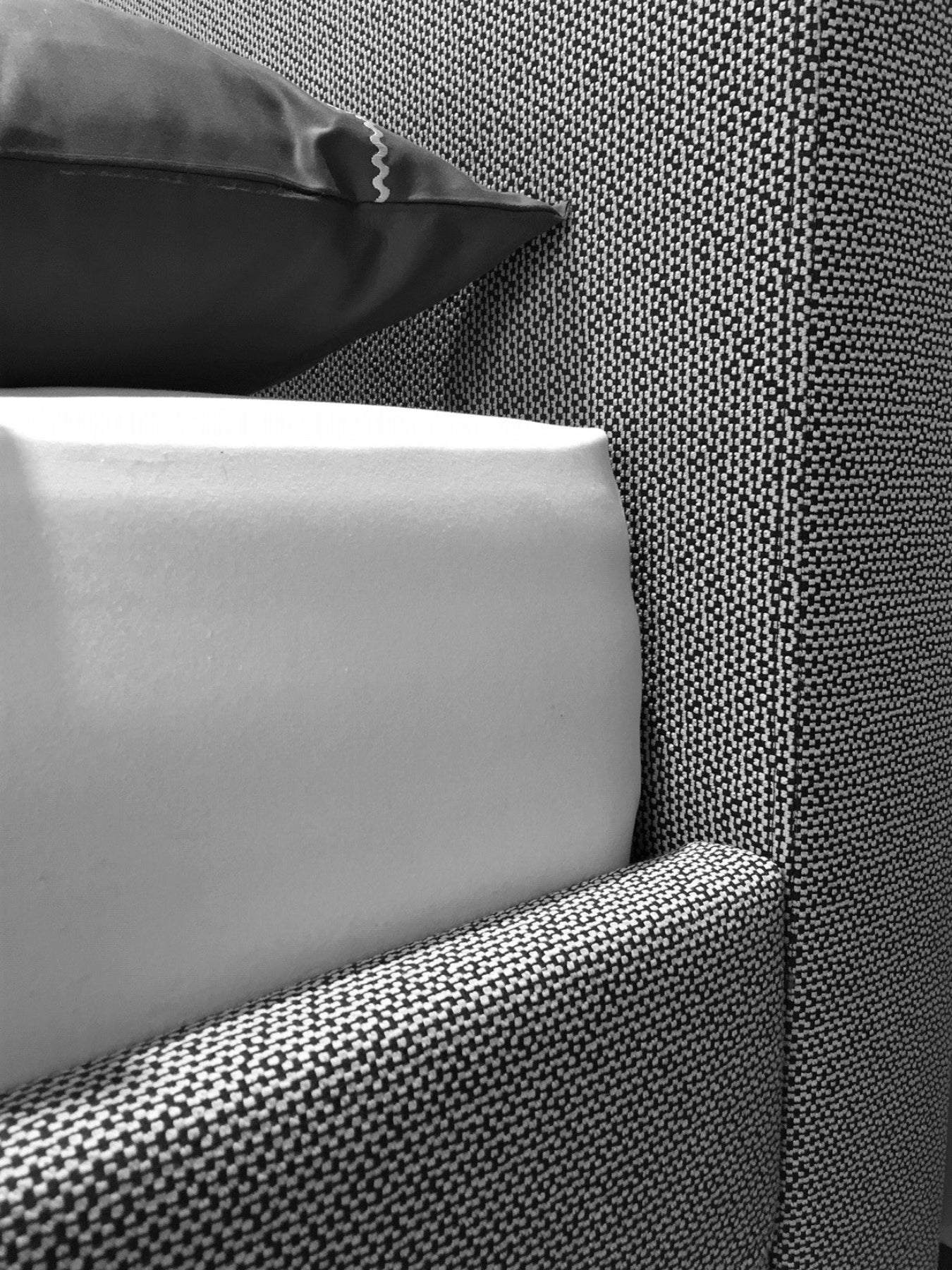 Spannbetttuch Jersey nachtstudio – Detailansicht Baumwolle Spannbettlaken